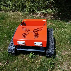 Remote Control Lawn Mower (VTC550-90) Remote Operated Wheel Lawn Cutter Machine China Manufacturer, Factory Direct Sales Radio Controlled Lawn Mower Robot thumbnail-2