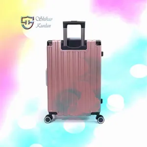 ​ Wholesale Waterproof Travel Luggage ABS Material Suitcase Wide Trolley Luggage Box Set for Outdoor A thumbnail-4