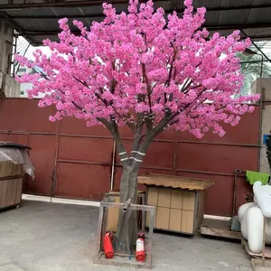Customizable Large-scale Engineering Simulation Cheery Tree Artificial Peach Tree Decoration for Park Landscape thumbnail-2