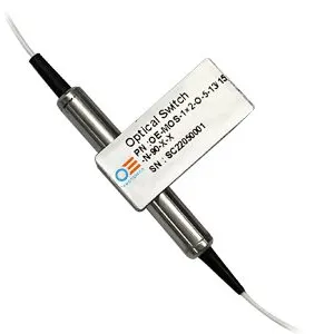 1x2 2x2 Polarization Maintaining PM1300 PM1550 Fiber Optic Switch Mechanical Optical Switch Bypass Switch thumbnail-1