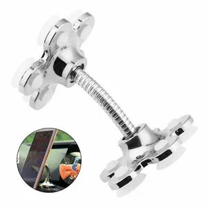 Double-Sided Flower Suction Cup Phone Holder Flexible Magic Stand thumbnail-4