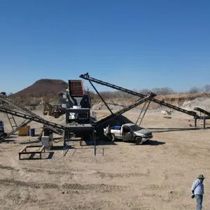 100TPH Mobile Jaw Crusher Plant in Ghana for Granite Stone Crushing and Screening, Quarry Construction Projects in Ghana & West Africa thumbnail-5