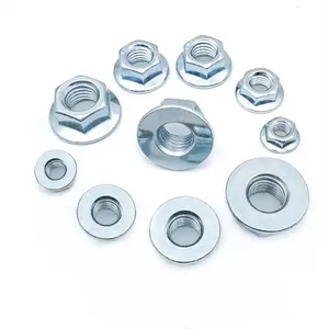 304/201/316 Stainless Steel DIN 6923 Hot Selling Factory Price Hex Flange Nut thumbnail-5