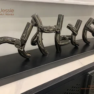 Abstract Metal Sculpture thumbnail-3