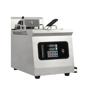 Professional Electric Fryer QD-1ST With Automatic Lifting System 14L Capacity Deep Fryer Machine for Fast Food Restaurant thumbnail-3