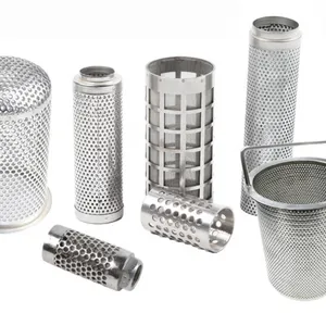 304 Stainless Steel Filter Cartridge, 20 Micron, 10-inch, 222 O-Ring, 150 PSI, Standard Compliant thumbnail-1