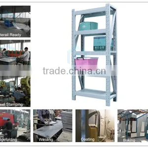 Practical Furniture Metal Shelf 4 Tier Good Warehouse Rack thumbnail-2