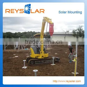 Galvanized Ground Screw Pile for Solar Mounting System With Good Package thumbnail-1