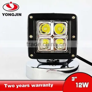 12W Square DC9-31V Led Work Light thumbnail-1