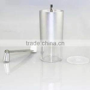 New Manual Coffee Grinder Aluminum Hand Crank Mill With Adjustable Ceramic Conical Burr Coffee Bean Grinder thumbnail-3