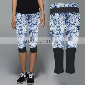 (OEM/ODM Factory) Yoga Pants Brand Yoga Crops Fitness & Exercise Crops Pants Yoga Brand Quick-dry thumbnail-5