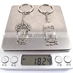 Wholesale Custom Keychains Wedding Invitation Wedding Gif Couple Key Chain thumbnail-5