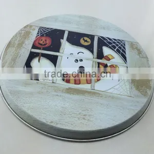 Chinese Factory Directly Round Tin Tray/metal Tin Tray for Serving/metal Tray thumbnail-4