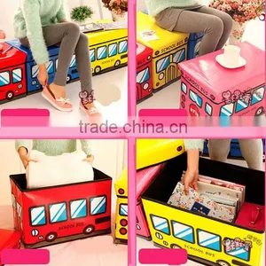 Car Style Carton Multi Folding Storage Box Chair thumbnail-3