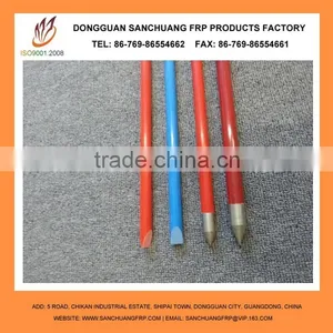 Colorful,smooth,strength Surface Treatment and Are Widely Used as Plant Stakes Application Fiberglass Support Pole thumbnail-1