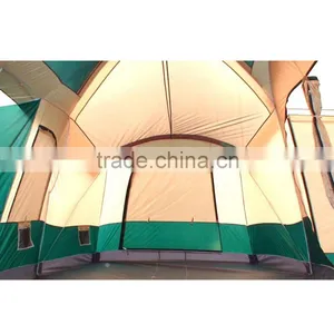 3 Room Luxury Cheap Folding Survival Sleeping Modern Cheap Family Polygon 10 Person Big Camping Tent thumbnail-5