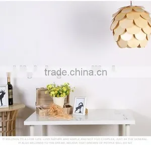 Hot Sell Modern Natural Wooden Decoration Pendant Lighting Wooden JK-8005B-32 LED Pendant Light thumbnail-4