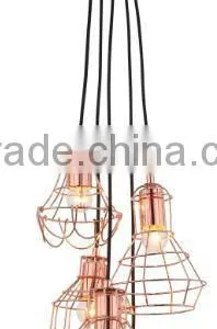 Retro Metal Wire Cage Pendant Lights thumbnail-2