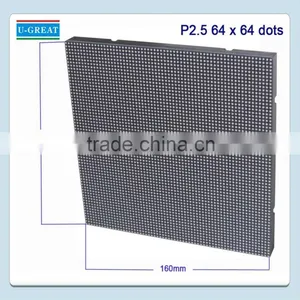 Wholesale Best Price Indoor Small Pixel HD P2.5 LED Module 160x160mm Quality Choice thumbnail-3