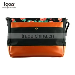 600D Polyester Flower Pattern Shoulder Bag Own Design thumbnail-4