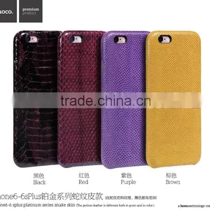 Original HOCO Luxury Shockproof Python Leather Case for IPhone 6Plus 6s Plus Platinum Series Snake Leather Back Cover MT-5777 thumbnail-6