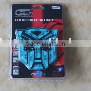 Hot Selling Fashion Led Robot Logo Emblem thumbnail-1