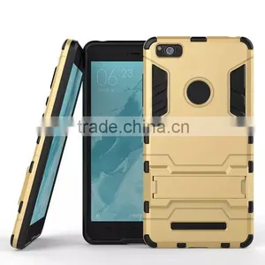 Newest Design For Xiaomi 4C Rubber Gel Back Stand Case MT-4905 thumbnail-2