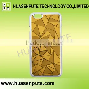 For Apple Iphone6 Triangular Pattern Plastic Phone Case Shockproof Back Cover thumbnail-4