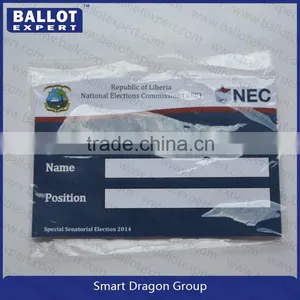 Custom Transparent PVC Suit Hang Tag,Soft Lanyard Name Tag thumbnail-3