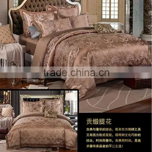 Wedding Suite Optimal Silk Satin Jacquard Bedding Set thumbnail-3
