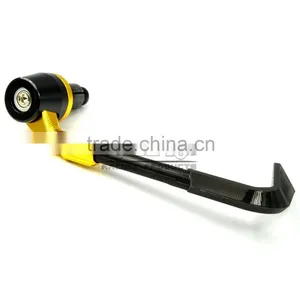 BJ-LG-003 High Quality Gold 7/8" 22mm CNC Bent Motorcycle Brake Lever Guard thumbnail-6