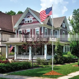 Advertising Aluminum Telescoping Country Flagpole,aluminum Flagpole thumbnail-1