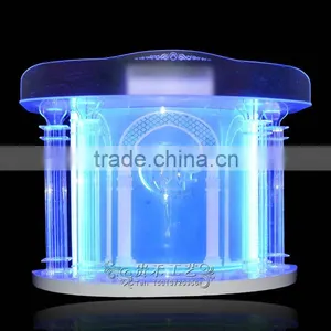High Qualtiy Modern Church Pulpit With LED Light, Acrylic Church Pulpit,church Pulpit Chairs thumbnail-1