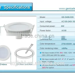 AC100-240V 4inch 8W le Down Lights thumbnail-5
