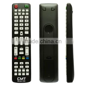 New Rubber Button 55 Keys Universal Lcd tv Remote Control thumbnail-2