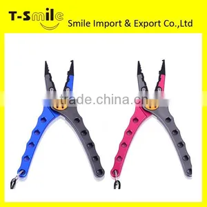 Precision Fishing Long Nose Plier Aluminium Alloy Aluminum Fishing Pliers thumbnail-1