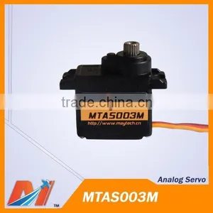 Maytech Plastic RC Analog Servo Torque 1.5kg With JR Cnnector thumbnail-1
