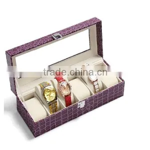Handmade Luxury Leather Watch Display thumbnail-3