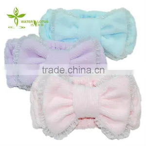 Promotional Beauty Girls Facial Microfiber Hair Bands thumbnail-1