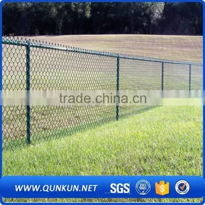 China Chain Link Wire Mesh Fencing , PVC Coated Chain Link Fences ,Plastic Chain Link Fence thumbnail-6