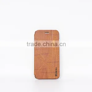Slim Leather Cover for 6S With Edge Oil, Oil Case With Logo thumbnail-2