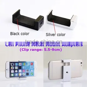 No Patent Amazon Bestselling Strectchable Universal Metal Cell Phone Mount Adapters for IPhone Mount,Samsung Tripod Adapter thumbnail-1