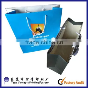 Handmade Glossy Funny Paper Gift Shopping Bags thumbnail-1