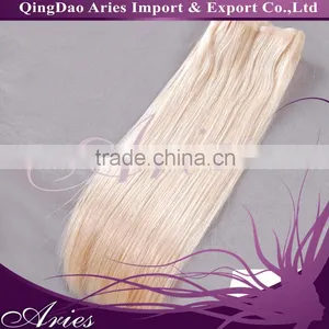Indian Hair PU Skin Weft Adhesive Hair thumbnail-1