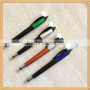 Low MOQ Function Touch Pen 3 in 1 Highlighter Pen thumbnail-1