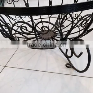 Wrought Iron Flower Pot Stands thumbnail-4