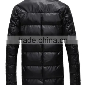 Mens Fashion pu Leather Jacket Best Selling Products in Korea thumbnail-3