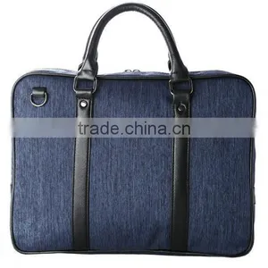 Oxford Cross Body Laptop Messenger Shoulder Bag Washed Canvas Men Handbag thumbnail-3