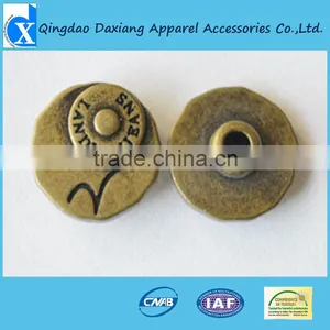 Vintage Style Zink Alloy Garment Rivet thumbnail-1