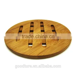 Round Bamboo Placemat Table Mat Coaster Handmade Mats And Pads thumbnail-2